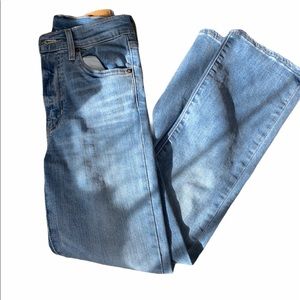 Levi’s high rise crop flare